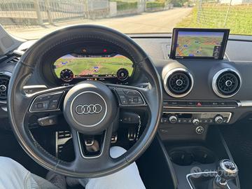 Audi A3 3.0 TDI versione sportback con cockpit 116