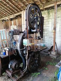 Sega a nastro d'epoca