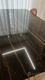 Tavolo riflessi modello Shangai alto