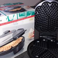 piastra elettrica per cialde waffle e pancake