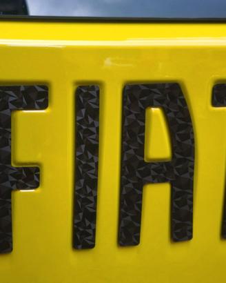 Scritta 3D portellone auto – stile Grande Panda