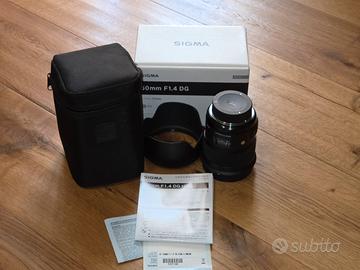 obiettivo Sigma 50mm f/1.4 DG HSM Art (Nikon F)
