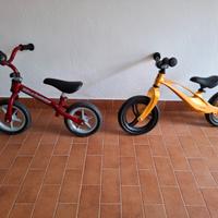Bici senza pedali bambino