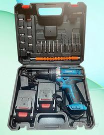 Avvitatore Trapano 48V a Batteria + 25 Accessori