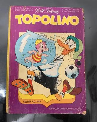 Topolino n°1097 5 dicembre 1976 Cesena