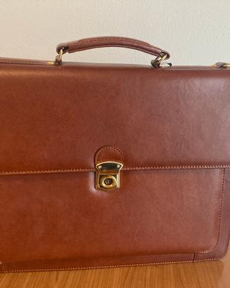 Valigetta in pelle mai usata