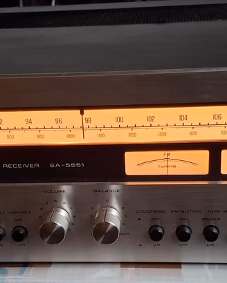 sintoamplificatore  vintage technics sa 5551