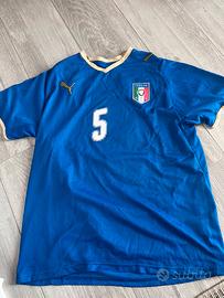 Vintage Italia EURO 2008 match issue Cannavaro #