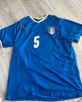 Vintage Italia EURO 2008 match issue Cannavaro #