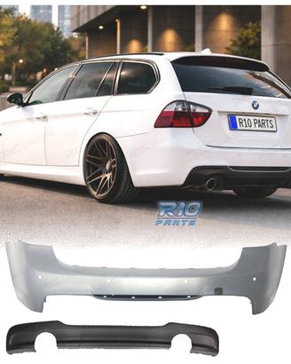 PARAURTI POSTERIORE BMW E91 TOURING 05-08 LOOK M 3