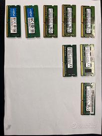 7x 4GB RAM SO-DIMM + 1x 8GB RAM SO-DIMM