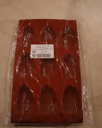Set 4 Stampi per Madeleines in Silicone madeleine