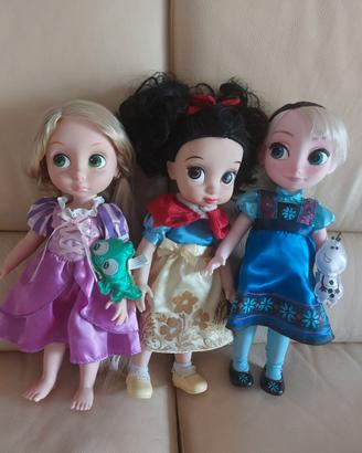 Bambole disney: Biancaneve, Rapunzel, Frozen
