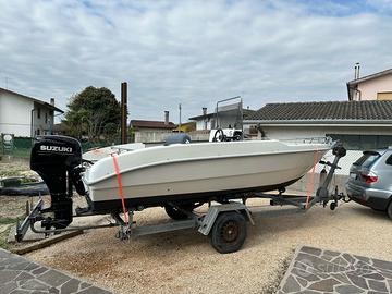 Barca Brezza 17 con Motore suzuki 40/69