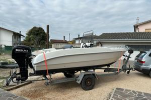 Barca Brezza 17 con Motore suzuki 40/69