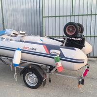 Gommone Honwave T40 + motore e carrello