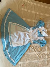 Bimba vestito - alice nel paese delle meraviglie