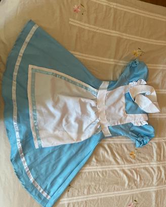 Bimba vestito - alice nel paese delle meraviglie