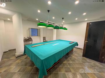 Tavolo biliardo goriziana Hartes riscaldato