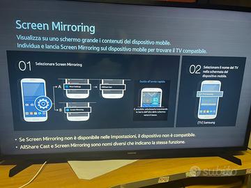 Tv samsung 42 pollici Solo uso video