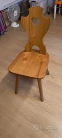 sedie in legno