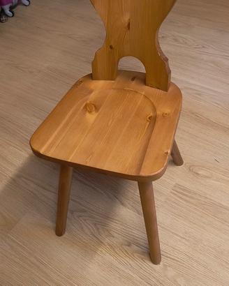sedie in legno
