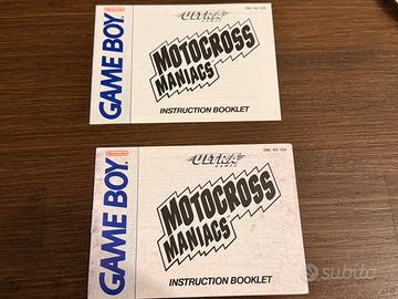 Game Boy libretto Motocross