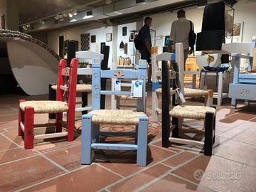 Sediette in stile sardo