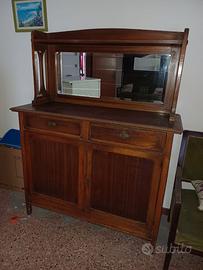 Mobile d'epoca - originale - con specchio frontale