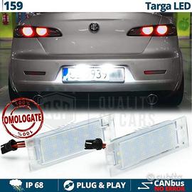 Luci Targa LED per Alfa Romeo 159 Placchette CANbu
