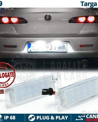 Luci Targa LED per Alfa Romeo 159 Placchette CANbu
