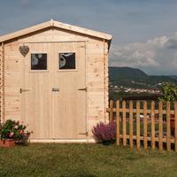 Casetta Giulia 2000 x 2000 x 19 mm blockhaus