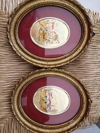 quadro in foglia d oro della "Pines Collection" 