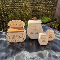 Ceramica Capodimonte servizio da cucina