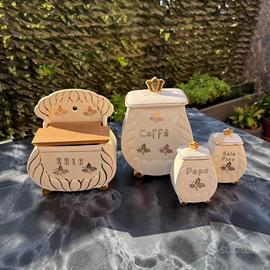 Ceramica Capodimonte servizio da cucina