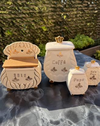 Ceramica Capodimonte servizio da cucina