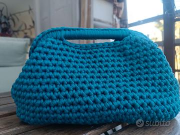 clutch uncinetto handmade uncinetto 