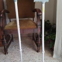 Bastone quadripode da passeggio in alluminio