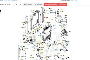 Coperchio Dx Radiatore Kawasaki EN 500 140241890