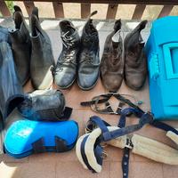 Materiale per equitazione