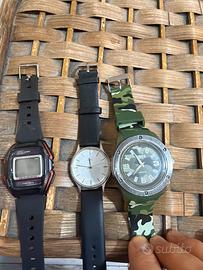 Lotto 3 Orologi Vintage Uomo