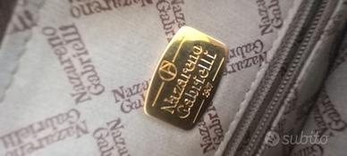 tracolla anni 80 vera pelle Nazareno Gabrielli