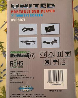 lettore DVD portatile 