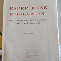 Esperienze e soluzioni 1945