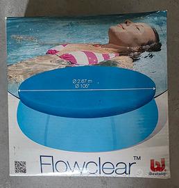 Telo copertura piscina fuori terra tonda 2,67m
