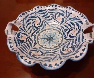 Centrotavola in ceramica di Caltagirone