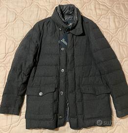Cappotto Herno in lana grigio 50 originale
