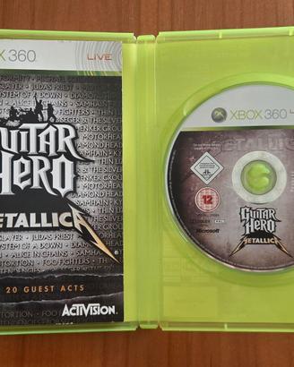 Guitar Hero Metallica per Xbox360