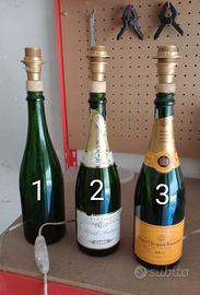 Lampade artigianali con e senza paralume E27 e E14