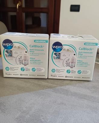 2x Filtri anticalcare lavastoviglie e lavatrice